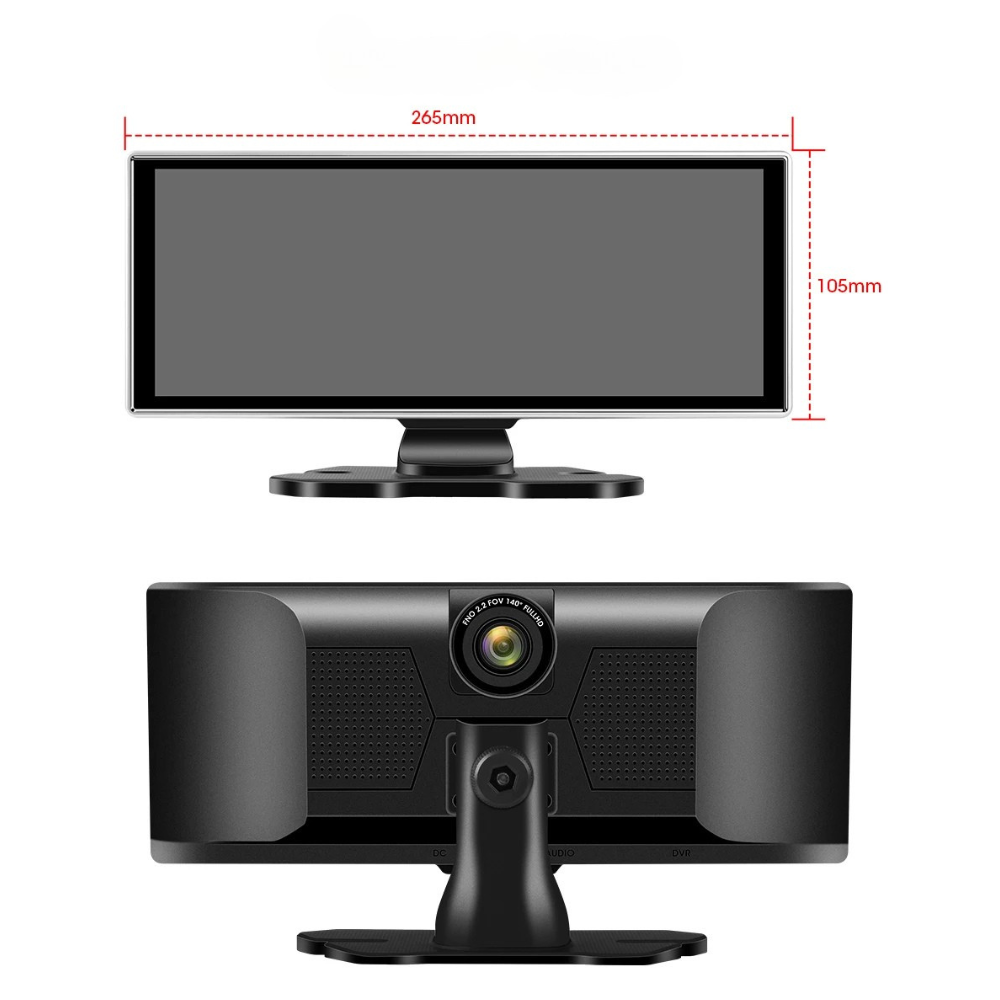 Radio samochodowe 11.26″ – kamera 4K + ekran dotykowy, GPS, CarPlay i Android Auto