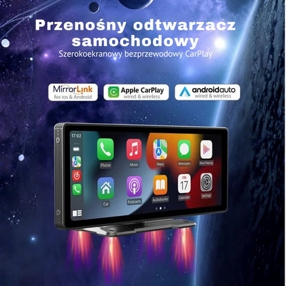 Radio Samochodowe 10,26″ CarPlay/Android Auto WiFi + 12 LED Kamera – Jeden Zestaw