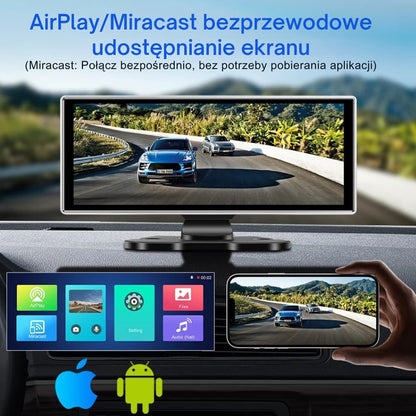 Radio samochodowe 11.26″ – kamera 4K + ekran dotykowy, GPS, CarPlay i Android Auto