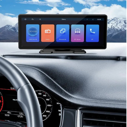 Radio Samochodowe 10,26″ CarPlay/Android Auto WiFi + 12 LED Kamera – Jeden Zestaw