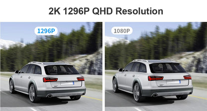 2K Dash Camera For Cars DVR KAWA Dash Cam MINI 3 Video Recorder Emergency Voice Control Night Vision WiFi APP Monitor Dashcam