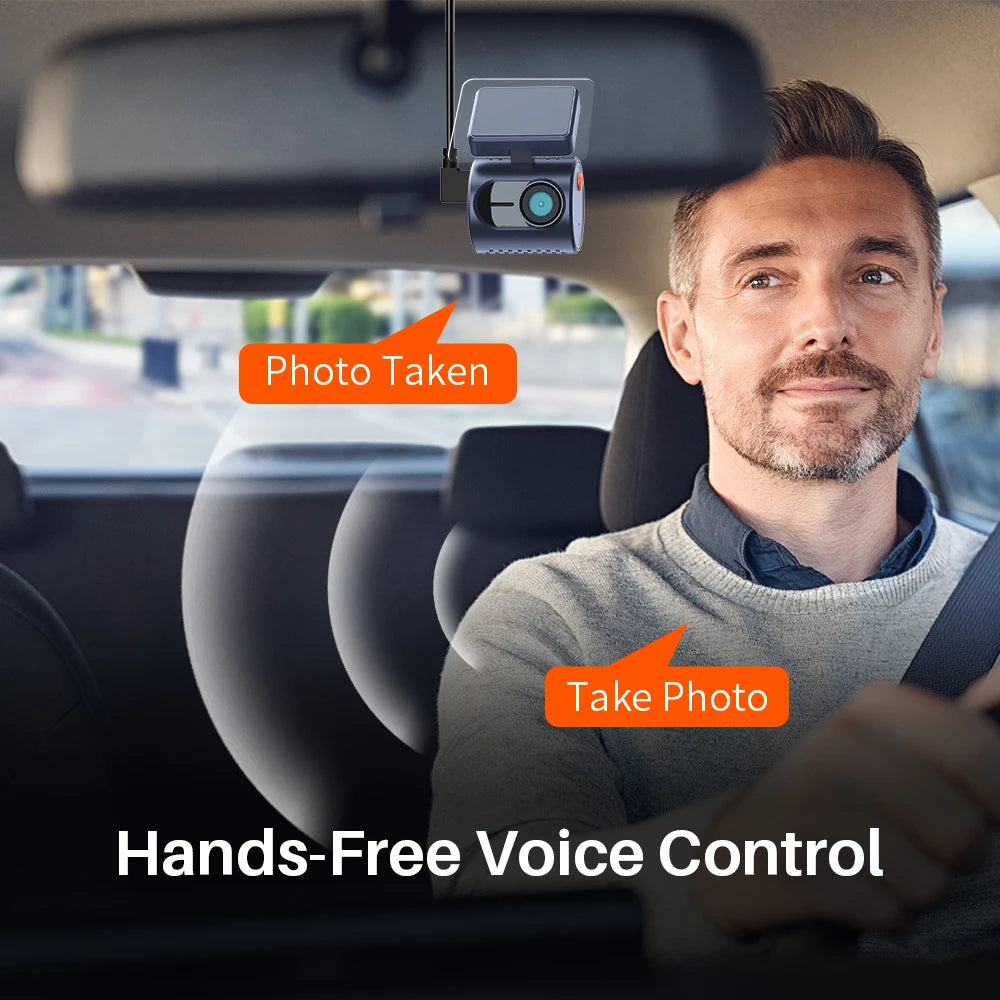 2K KAWA MINI 3 Pro Cameras for Car DVR Tiny Dash Cam 24 Parking Auto Video Recorder WiFi APP Voice Control Car dashcam