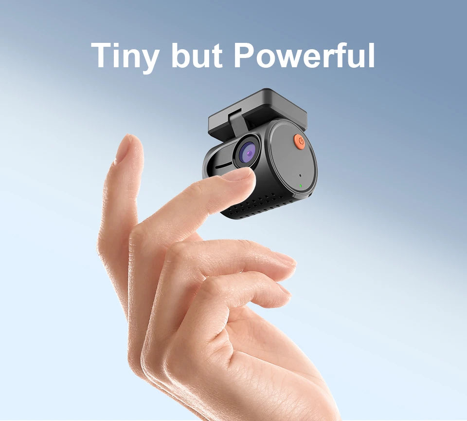 2K Mini Dash Camera For Car DVR Dash Cam KAWA MINI 3 Video Recorder Voice Control(Optional) Night Vision WiFi APP Monitor WDR