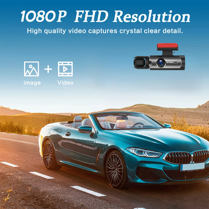 Dual Lens Car DVR FHD 1920*1080P Dash Camera Cabin Dashcam Vehicle Video Dash Cam Drive Recorder Interior Mini Dvrs Black Box