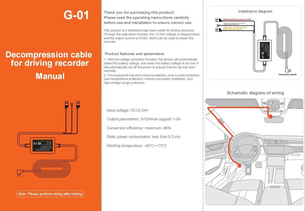 4K WiFi Dual Dash Cam Real 4K Optional rear/ cabin cam Installation 3"IPS NightVision 24H Parking Mode Dashboard Camera Recorder