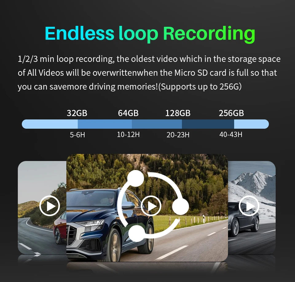 2K KAWA MINI 3 Pro Cameras for Car DVR Tiny Dash Cam 24 Parking Auto Video Recorder WiFi APP Voice Control Car dashcam