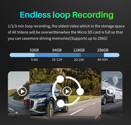 2K KAWA MINI 3 Pro Cameras for Car DVR Tiny Dash Cam 24 Parking Auto Video Recorder WiFi APP Voice Control Car dashcam