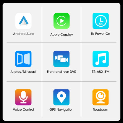 Radio samochodowe 11.26″ – kamera 4K + ekran dotykowy, GPS, CarPlay i Android Auto