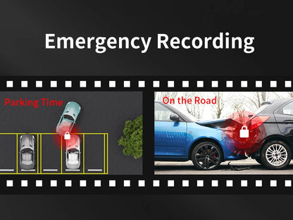 1440P KAWA Car DVR D6 Dash Cam 2K Video Recorder WiFi/App/Voice Control Dash Camera WDR G sensor Night Vision Hidden Dashcam