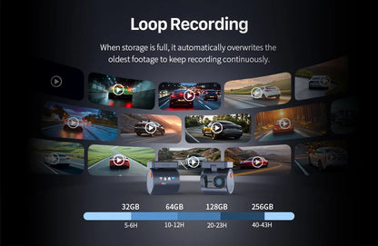 2K KAWA MINI 3 Pro Cameras for Car DVR Tiny Dash Cam 24 Parking Auto Video Recorder WiFi APP Voice Control Car dashcam