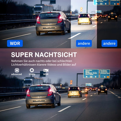4Ch WiFi Dashcam car camera Black Box Driving DVR FHD 1080P Front Left Right Rear Night Vision Loop Recording Hardwire kit