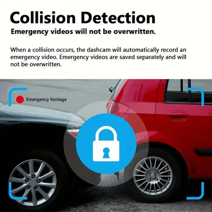 1080P WIFI Camera Dash Cam for cars 2/3Ch Front Rear and Inside car camera with IR Night Vision LoopRecording,wide angle Car DVR