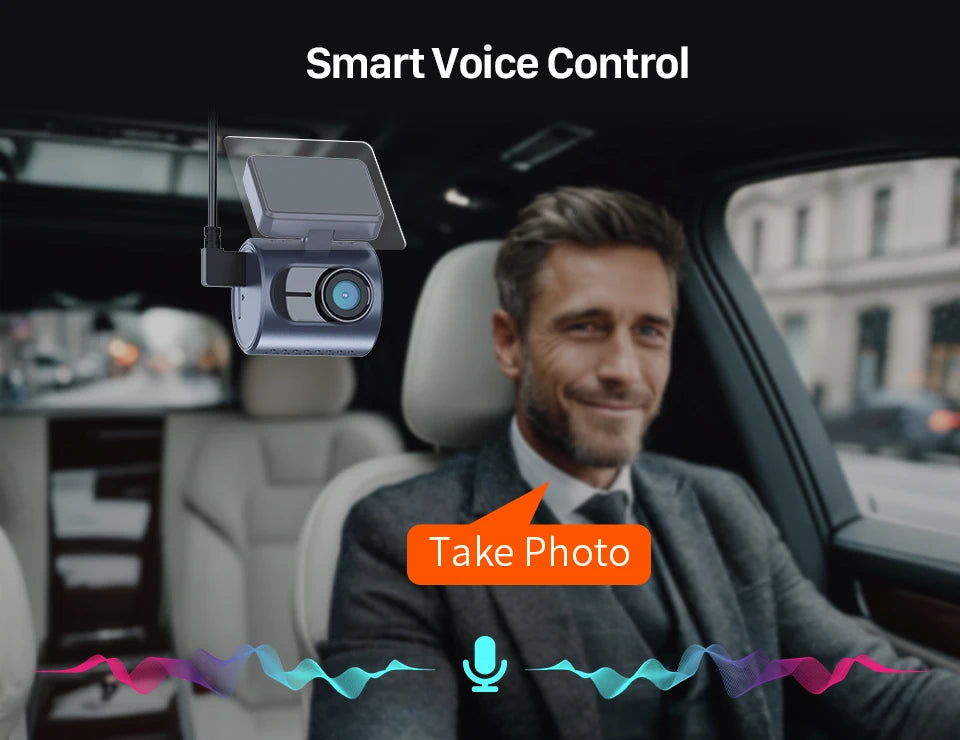 2K KAWA MINI 3 Pro Cameras for Car DVR Tiny Dash Cam 24 Parking Auto Video Recorder WiFi APP Voice Control Car dashcam