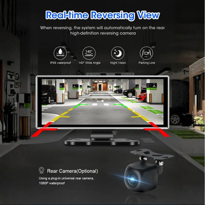 Radio samochodowe 11.26″ – kamera 4K + ekran dotykowy, GPS, CarPlay i Android Auto